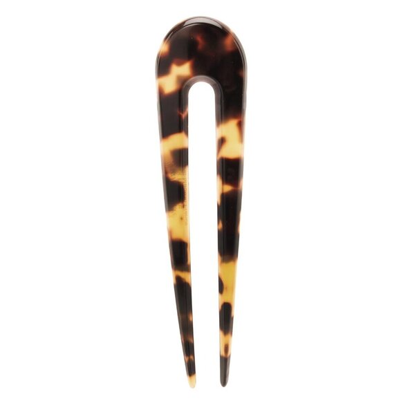Long Tooth Chignon Pin Cellulose Acetate Versatile Hair Accessory